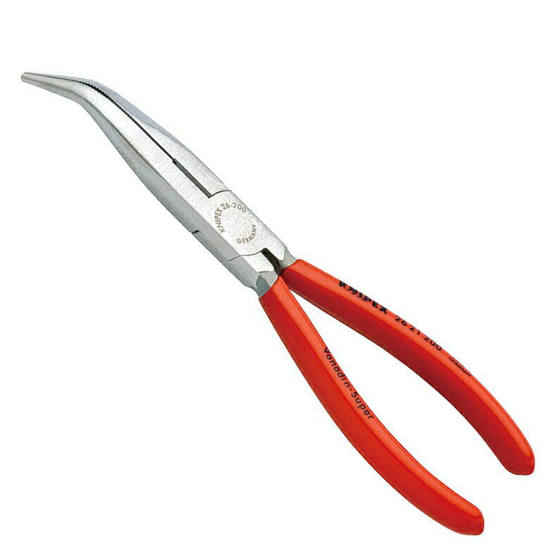 KNIPEX(クニペックス) 先曲がりラジオペンチ 200mm 2621-200