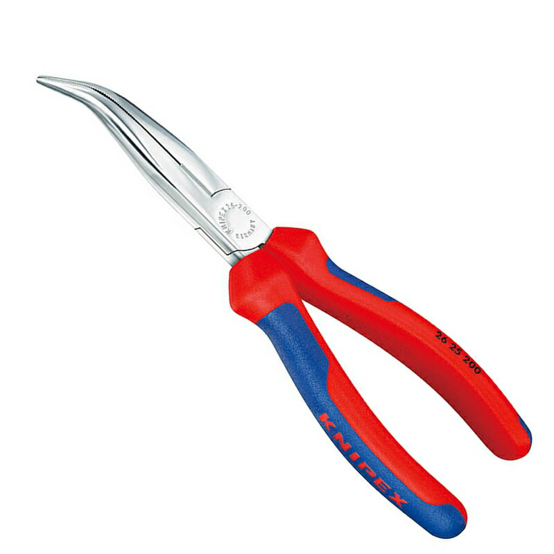 KNIPEX(クニペックス)　先曲がりラジオペンチ　200mm　2625-200
