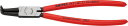 KNIPEX(クニペックス) 穴用スナップリングプライヤー 曲タイプ/対応内径:85mm〜140mm