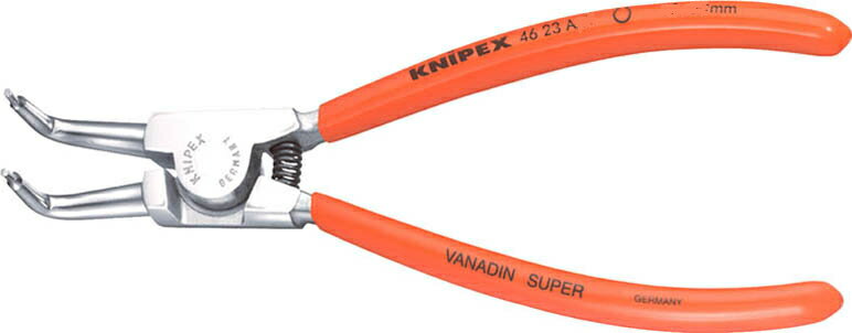 KNIPEX(クニペックス)　軸用スナップリングプライヤー　曲/対応シャフト径：19mm〜60mm