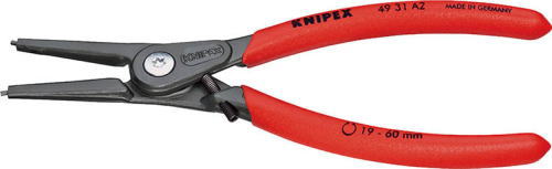 KNIPEX(クニペックス) 軸用精密スナップリングプライヤー 直/対応内径:19mm〜60mm
