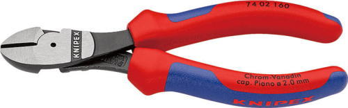 KNIPEX(クニペックス) 強力型斜ニッパー(SB) 硬専用 7402-160