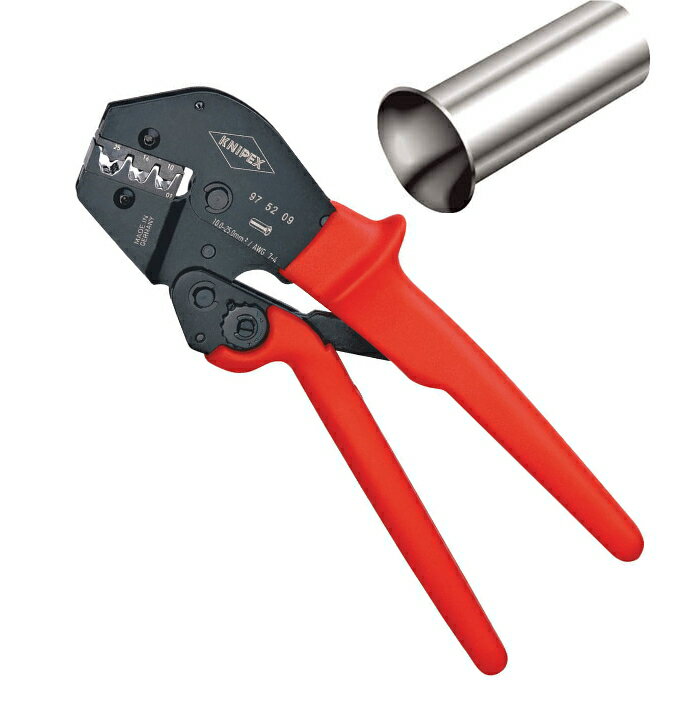 KNIPEX(クニペックス)　エンドスリーブ用圧着ペンチ　9752-09