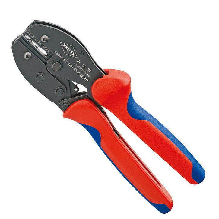 KNIPEX(クニペックス)　熱収縮チューブコネクター用圧着ペンチ　9752-37