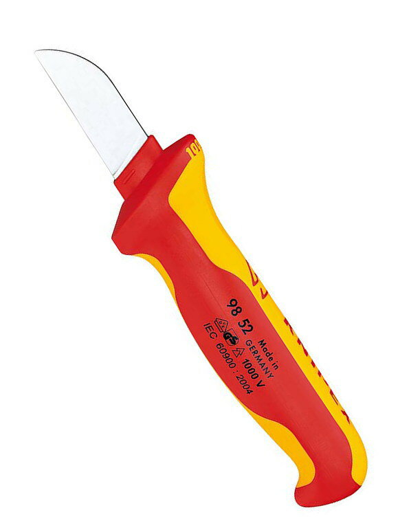 KNIPEX(クニペックス)　絶縁ケーブルナイフ(SB)　1000V　9852