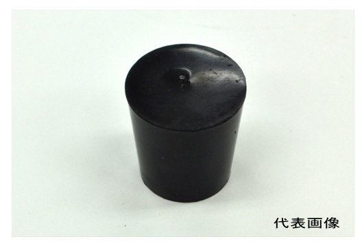 乐天商城 - 天然ゴム栓 黒 　No3　12mm×9mm×15Hmm