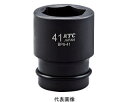 KTC25.4(1")インパクトレンチ用ソケット6角(標準)　65ピン・リング付BP8-65P