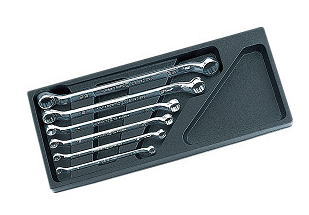 KTCnepros(ネプロス)45°×6°めがねレンチセット6本組 NTM506