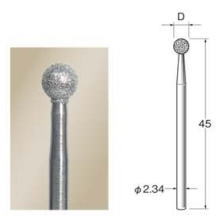 乐天商城 - Leutor(リューター)軸付電着ダイヤモンド砥石φ3.0mm