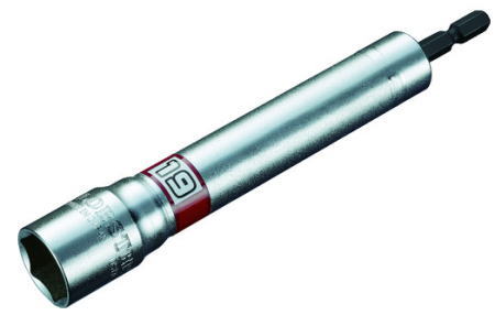 LOBSTER（エビ印）ロングソケット　6角　19mm　DS19LS