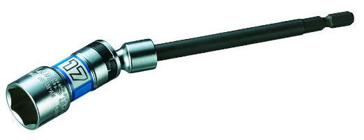 LOBSTER（エビ印）ユニバーサルロングソケット　6角　17mm　DSU17LS