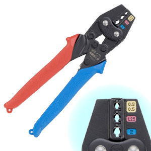マーベル圧着工具　ミニタイプ絶縁被覆付圧着端子・スリーブ用MH-032