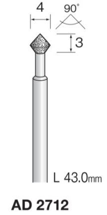 樂天商城 - Minimo（ミニター）電着ダイヤモンドバー　軸径3.0