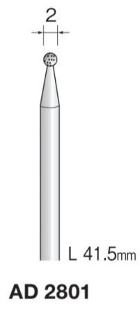 樂天商城 - Minimo（ミニター）電着ダイヤモンドバー　軸径3.0