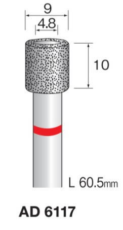 粒度:#120 最高使用回転数:75,000rpm 特徴 CBN砥粒の突出しが大きく切れ味に優れてます 仕上げ面粗さを特に要求されあい粗研削加工に最適です 適合機器 エアーグラインダー スピンドル 自動機ロボット MINIMO推奨ハンドピース 最適:M21D 使用可能:M21HD