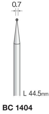 Minimo（ミニター）超硬カッター　スパイラルカット　軸径2.34