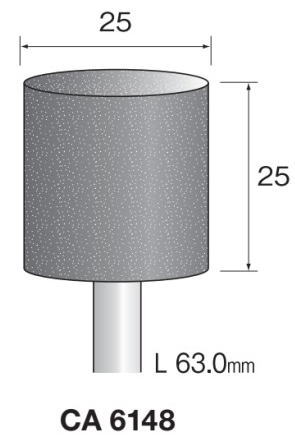 樂天商城 - Minimo（ミニター）軸付き砥石　グレー砥石　軸径6.0　10本入