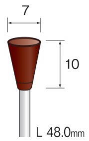 樂天商城 - Minimo（ミニター）研磨用軸付きゴム砥石　ソフトタイプ　GC材　軸径2.34　10本入