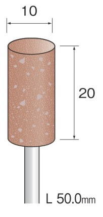 樂天商城 - Minimo（ミニター）研削用軸付きゴム砥石　ハードタイプ　WA材　軸径3.0　10本入