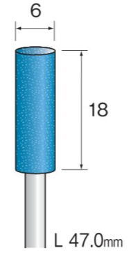 Minimo（ミニター）特殊弾性砥石　FR砥石　軸径3.0　5本入