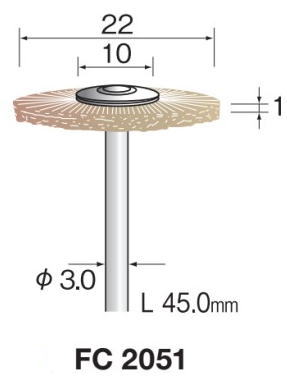 樂天商城 - Minimo（ミニター）ナイロンブラシ　耐熱ナイロン　軸径3.0　3本入
