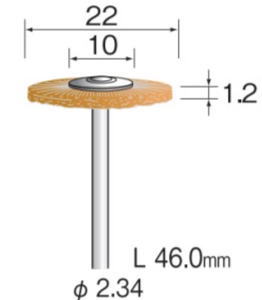 乐天商城 - Minimo（ミニター）金属ブラスホイール　真鍮　軸径2.34　10本入
