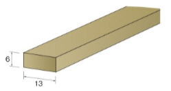 Minimo（ミニター）スティック砥石　レジンボンドストーン　L=150mm #600 10本入