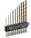 コバルト六角軸ドリルセット ステンレス用 1.5〜5.0mm