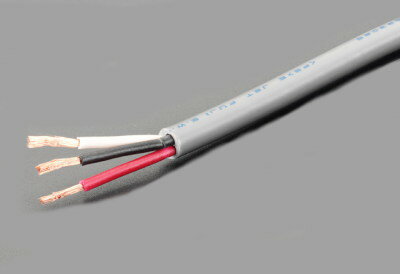 VCTFケーブル 15A 300V(1.25mm2×3芯) 灰色 5m