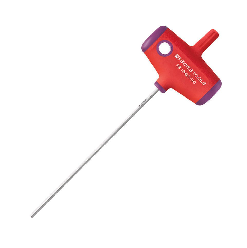 Hexagon Driver - PB SWISS TOOLS　クロスハンドル六角棒ドライバー　2mm×100L