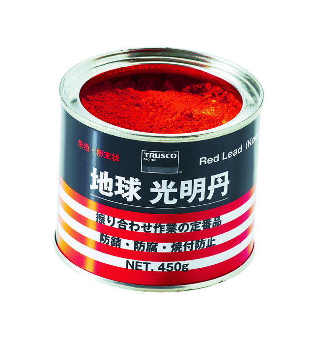 TRUSCO(トラスコ)擦り合わせ作業の定番品　地球　光明丹　450g