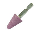 六角軸 軸付砥石 金属用(PA) 傘型 Φ20x30mm