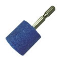 六角軸 軸付砥石 ステンレス用(WA) 円筒型 Φ25x25mm