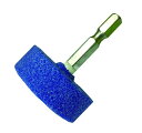 六角軸 軸付砥石 ステンレス用(WA) 平型 Φ38x13mm