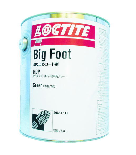 Rakuten - LOCTITE(ロックタイト)　ビッグフットHDP　歩行者・軽車輛用　3.6LT　緑色
