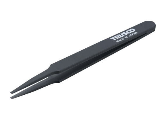 TRUSCO(トラスコ)プラスチック製ピンセット　120mm(先丸型)　TPP-231