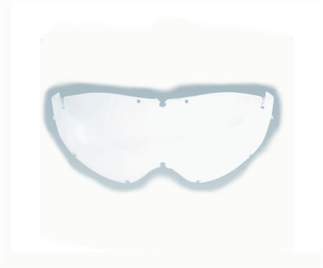 TRUSCO(トラスコ)セーフティゴーグル　GS-1530用替レンズ 1枚入