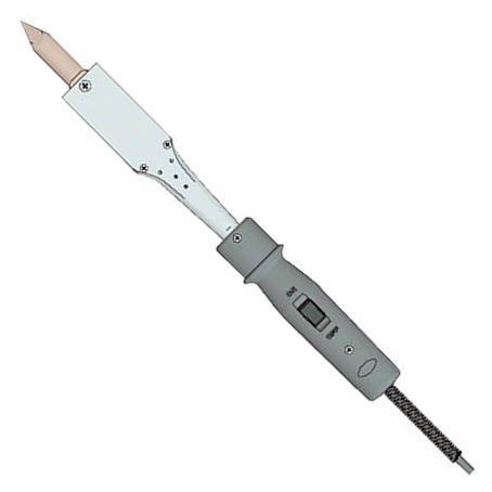 ●板状ヒーター使用でハイパワー 簡単な電気用品の修理から、銅・ステンレス製品の 補修、板金まで幅広い用途にお使いいただけます 熱伝導の良い銅コテ先を採用 コテ先の整形が、ヤスリで簡単に出来、ハンダの なじみも良く、熱伝導も優れてます 消費電力：150W こて先径：直径16mm こて先：351−T