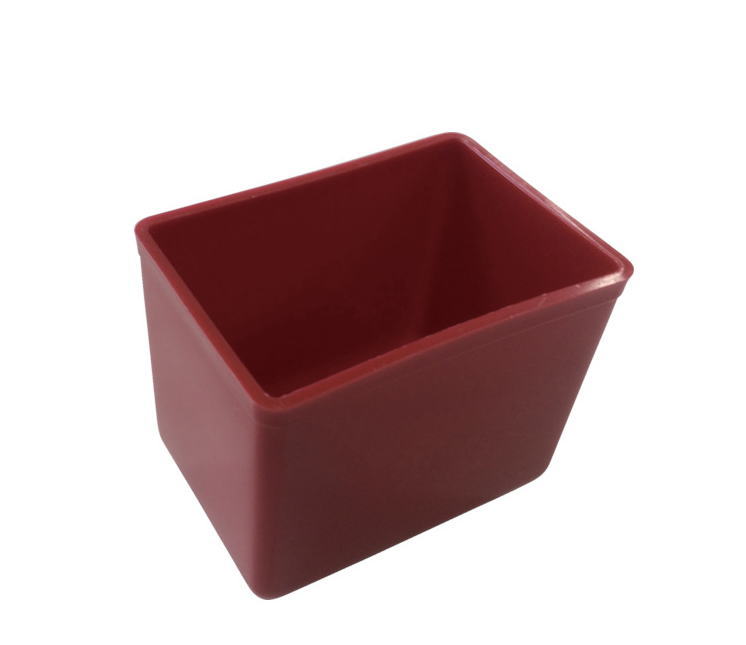・ミスターパーツケース用別売りプラBOX ・色:レッド ・外形寸法(間口):50mm ・外形寸法(奥行):70mm ・外形寸法(高さ):62mm ・有効内寸(間口):42mm ・有効内寸(奥行):60mm ・有効内寸(高さ):57mm ・質量:26g ・材質:高耐衝撃コーポリマー