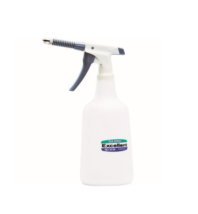 フルプラ　有機溶剤系が噴霧できる　霧吹き　1000ml　アイボリー