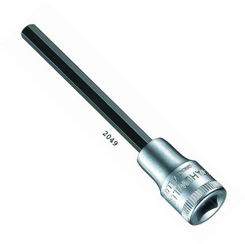 STAHLWILLE（スタビレー）　3/8SQヘキサゴンビットソケット　4mm