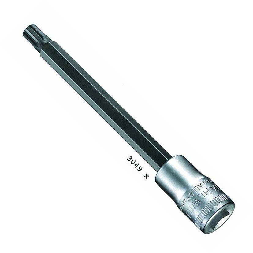 STAHLWILLE（スタビレー）　1/2SQトリスクウェアビットソケット　M12