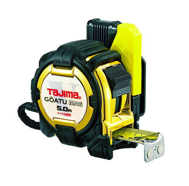 タジマ剛厚セフコンべG3ゴールドロックマグ爪2525mm幅　5.0mメートル目盛GASFG3GLM25-50BL