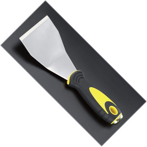 ステンレス製スクレーパー　曲