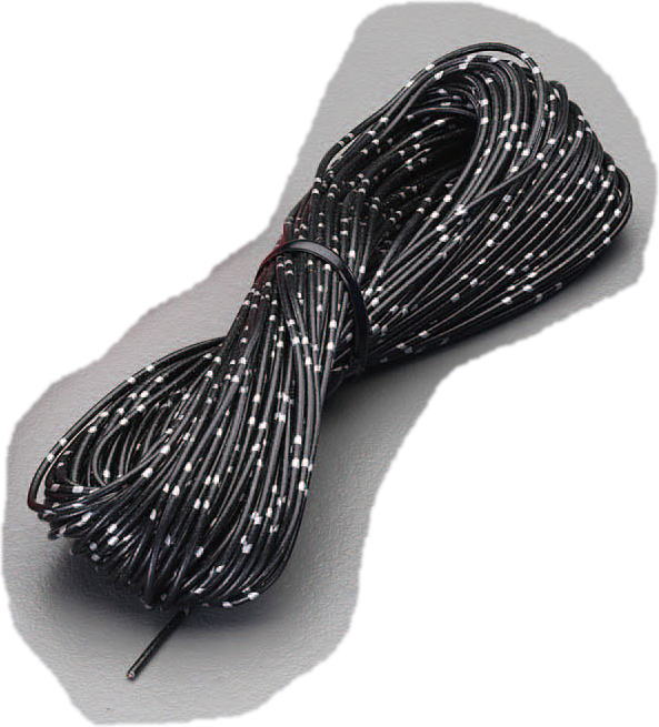 自動車用コード　0.3mm×25m　黒色