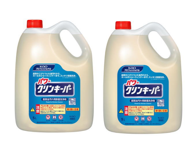 花王厨房機器・設備用洗剤パワークリンキーパー業務用　5LX2個