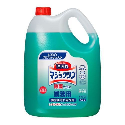 花王客室・厨房用洗剤マジックリン除菌プラス4.5Lx1個