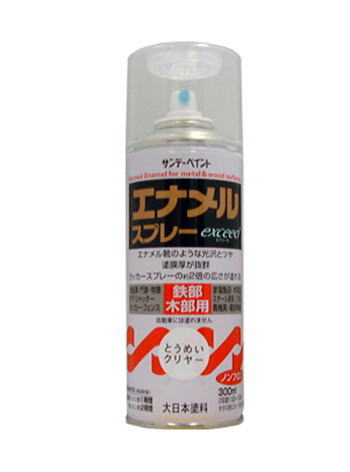 エナメルスプレー　300ml　クリアー