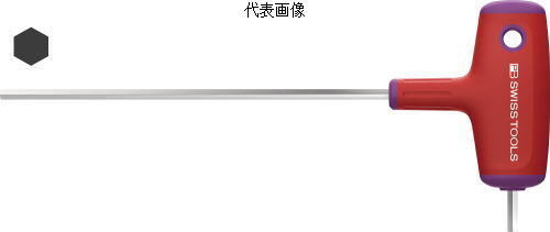 PB SWISS TOOLS　クロスハンドルロング六角棒レンチ4mm　1207-4-150