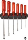 PB SWISS TOOLS マイナスドライバーセット 6本組240(4)